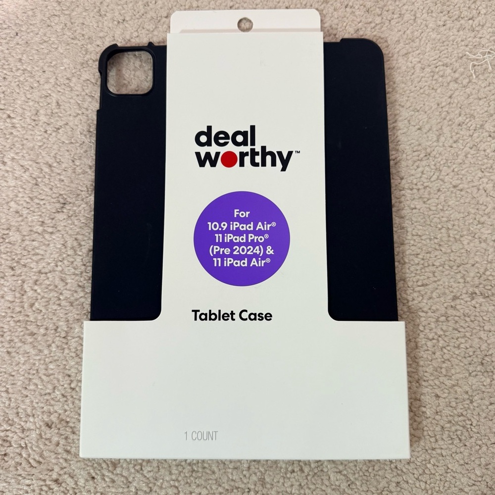 Black Tablet Case for 10.9" iPad Air & 11" iPad Pro